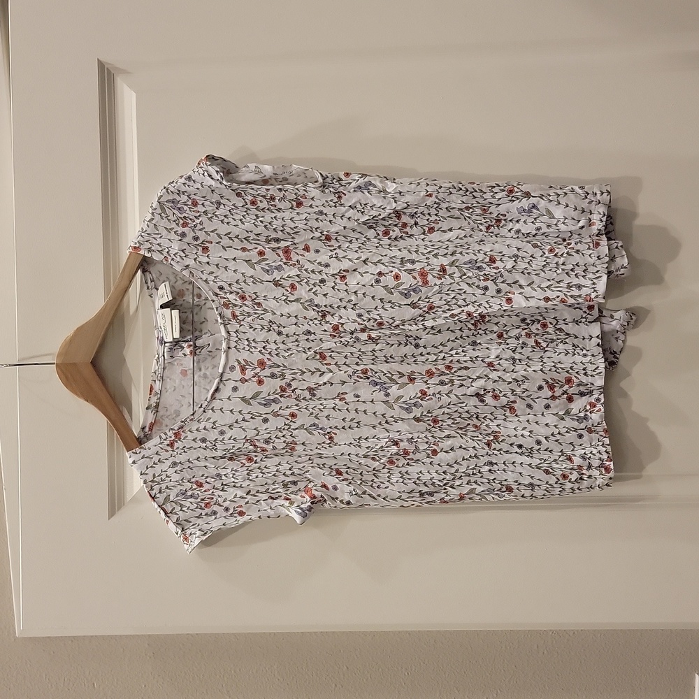 RACHEL ZOE LINEN TOP sz L